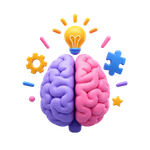 brain with bulb